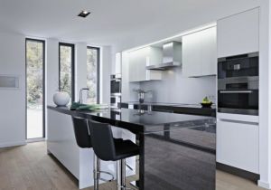 Deco cuisine blanc noir