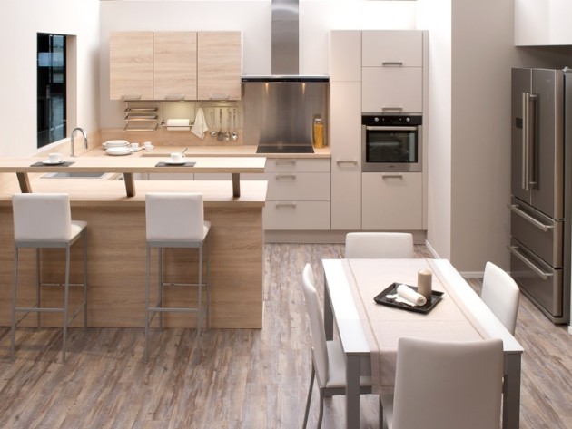 Plan appartement cuisine ouverte