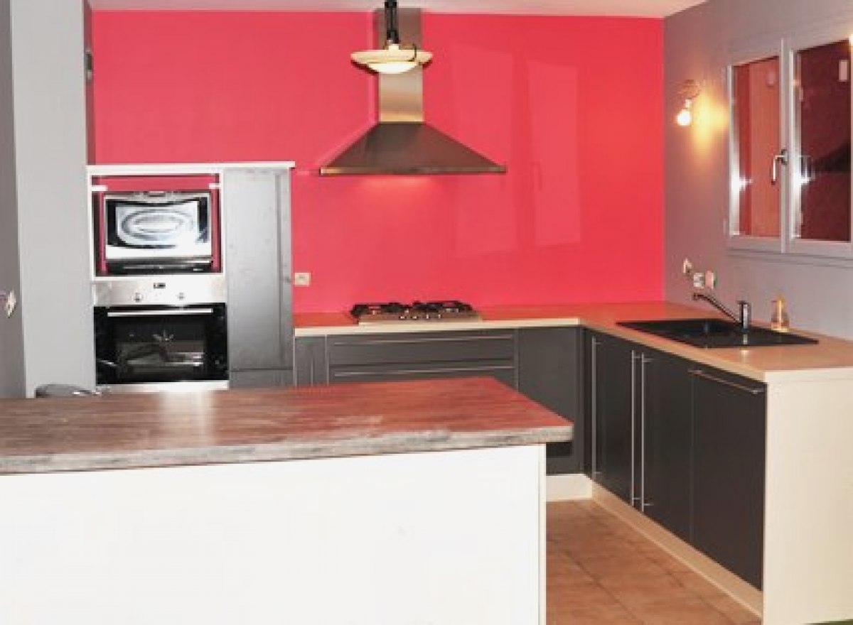 Photo decoration cuisine peinture