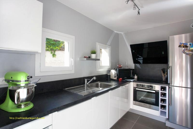 Deco cuisine blanc et grise