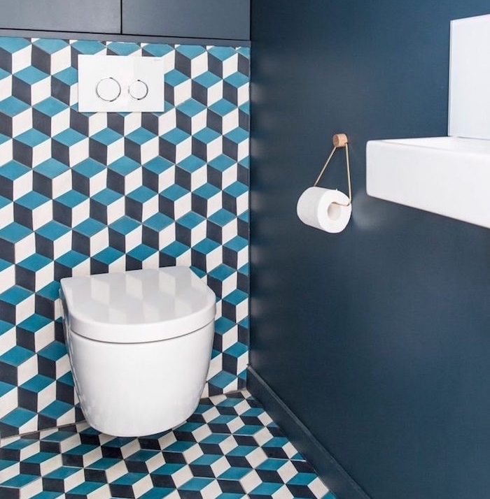 Carrelage original pour wc