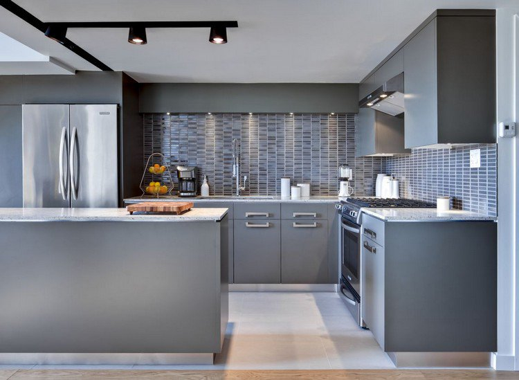 Carrelage cuisine en verre