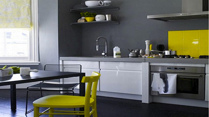 Deco cuisine grise blanche