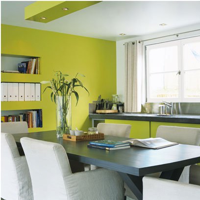 Peinture pour cuisine verte