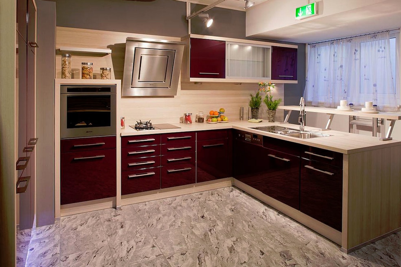 Modele de cuisine en l