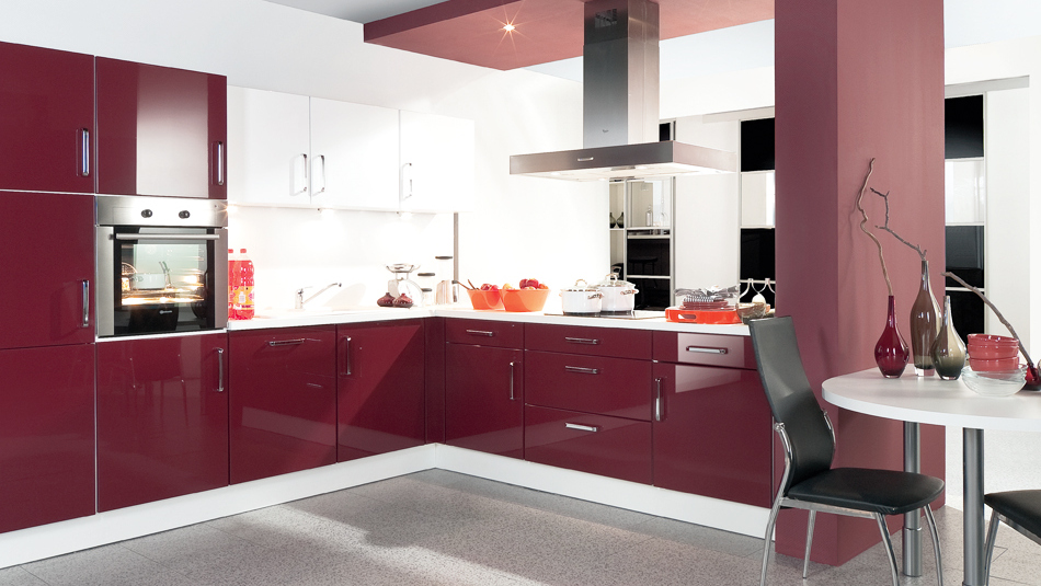 Décoration pour cuisine rouge
