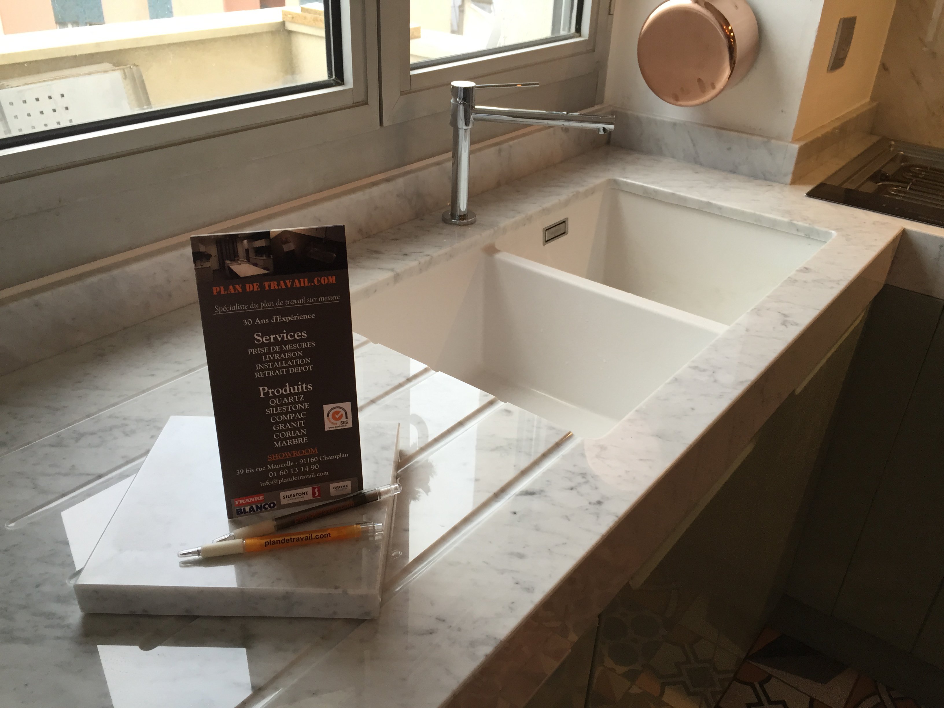 Plan de travail cuisine sur mesure devis