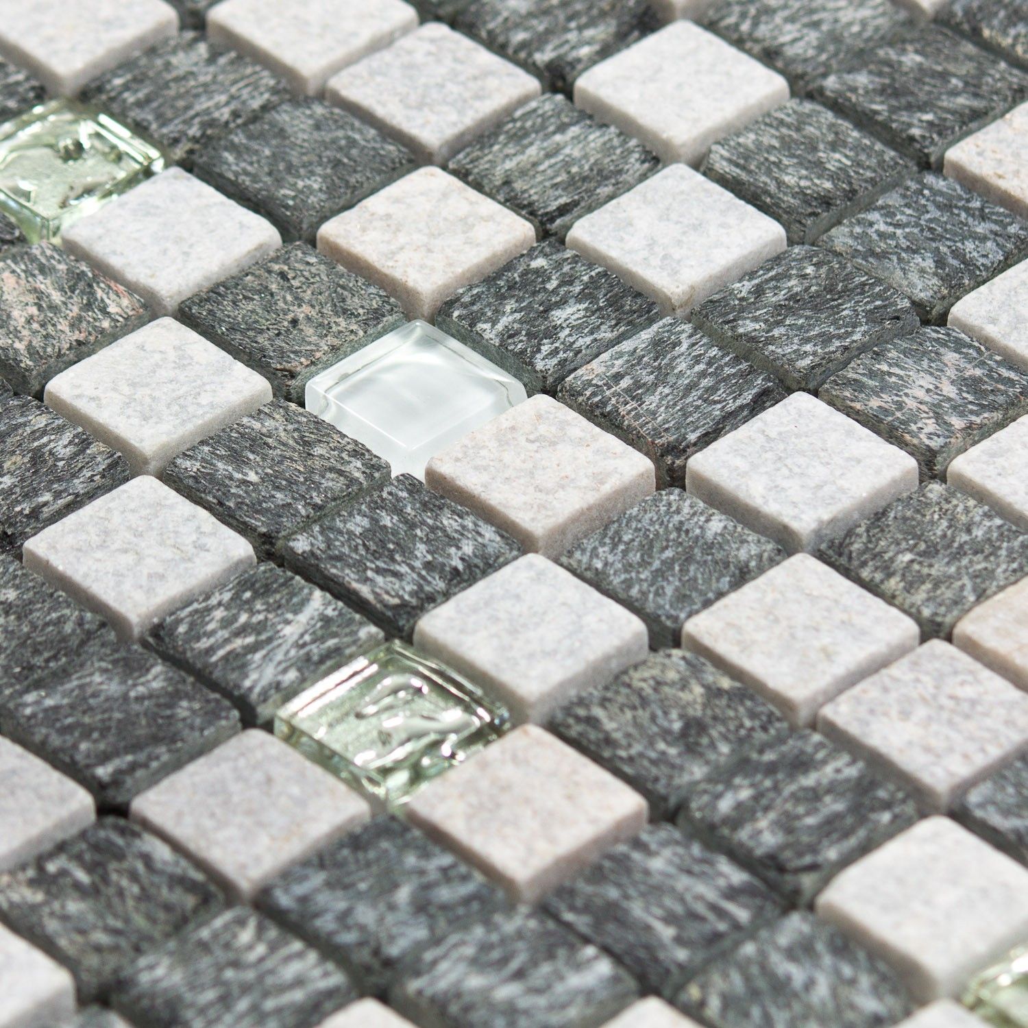 Carrelage quartz gris