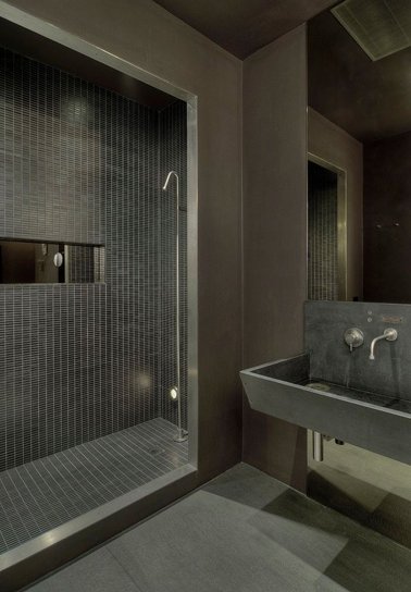 Carrelage mural salle de bain zen