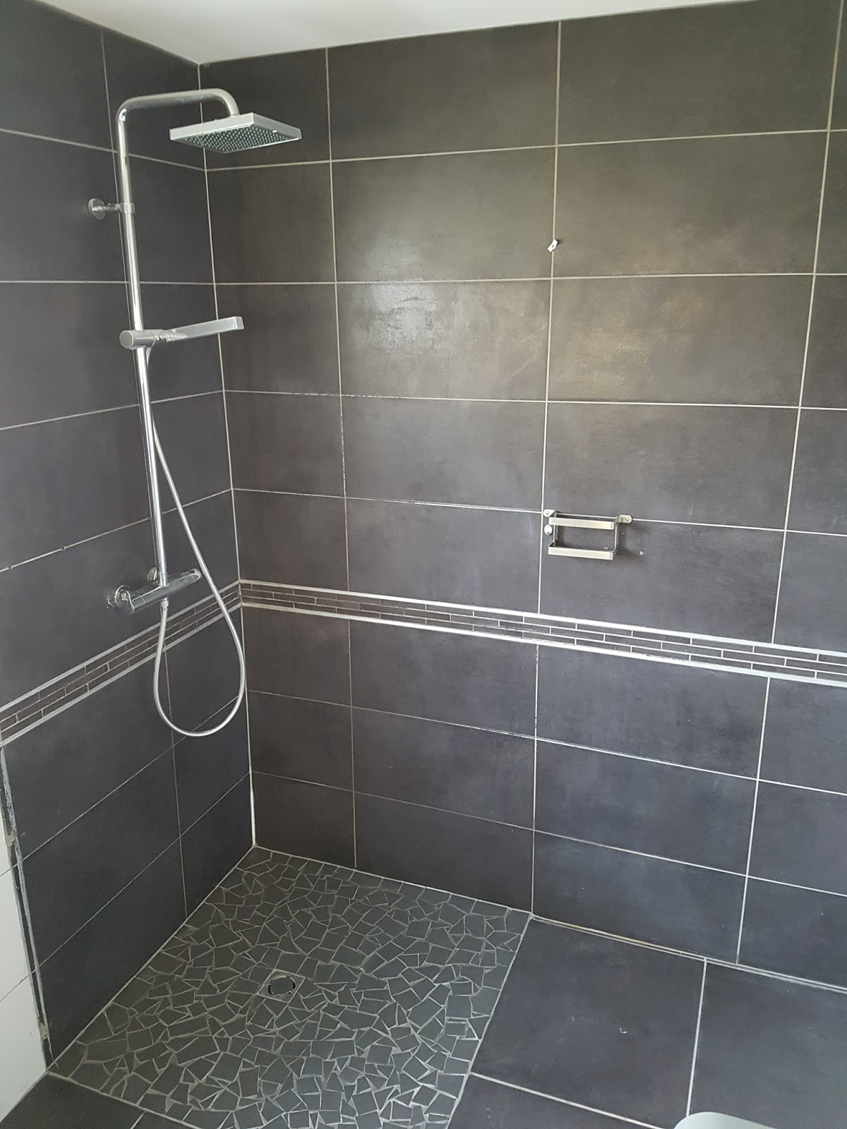 Carrelage gris deco
