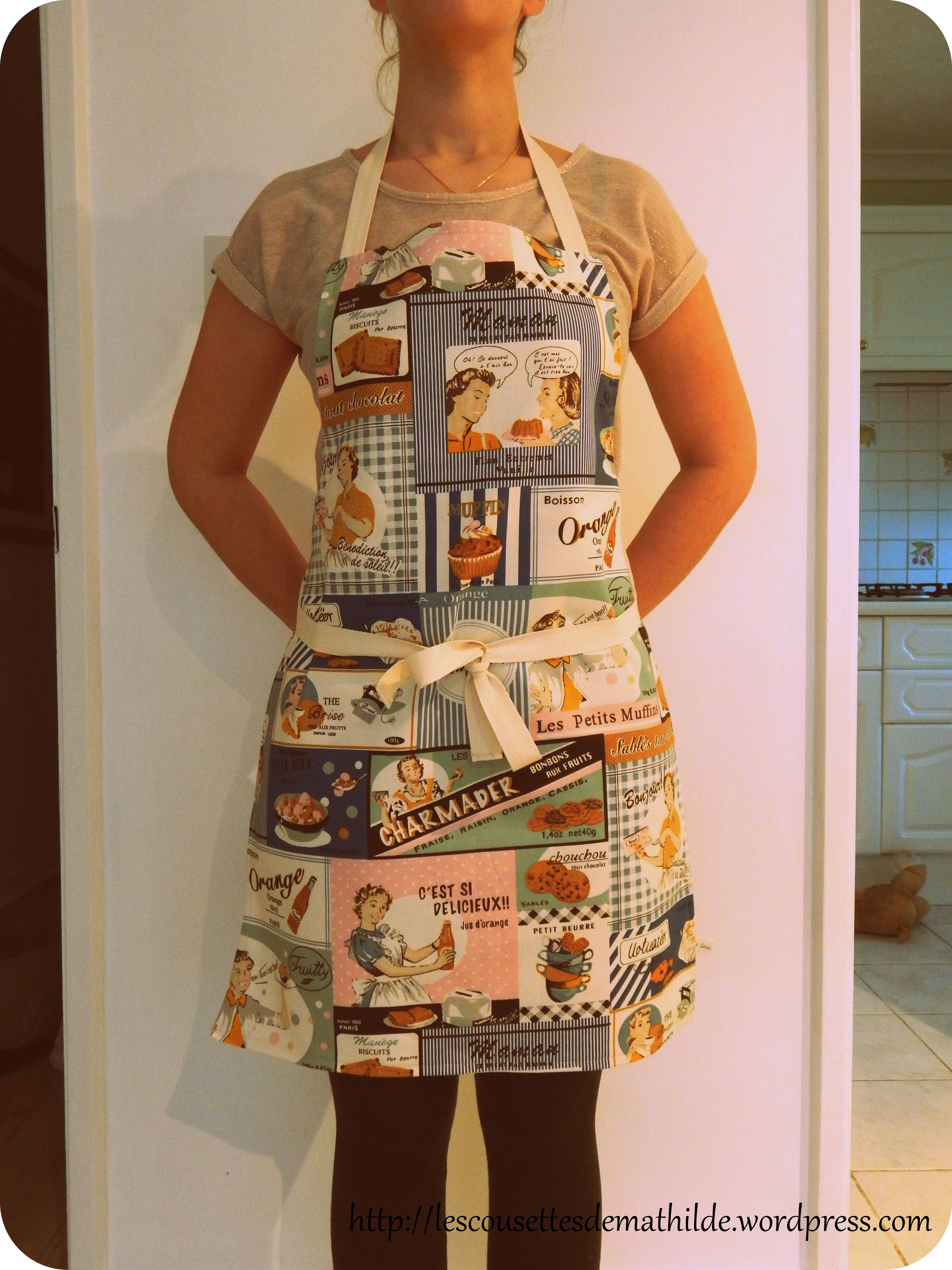 Tuto pour coudre un tablier de cuisine