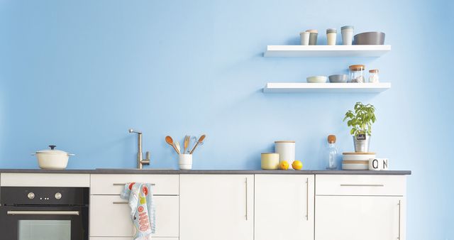 Peinture mur cuisine castorama
