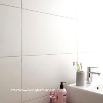 Carrelage rigato blanc