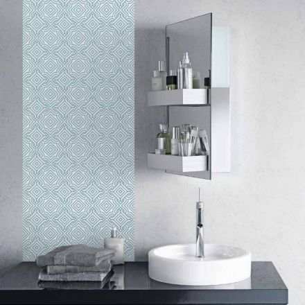 Carrelage bleu oriental