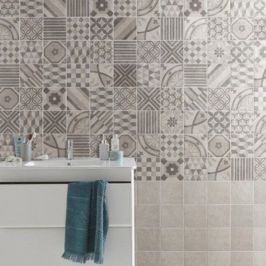 Carrelage emaille brillant