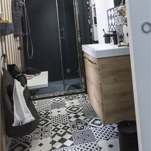 Carrelage artens noir