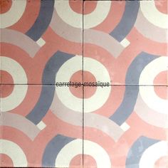 Carrelage mosaique carreau ciment