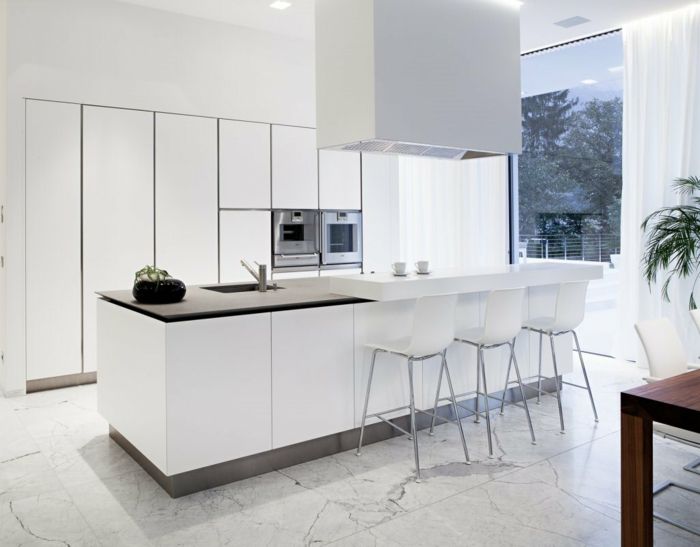Carrelage marbre sol cuisine
