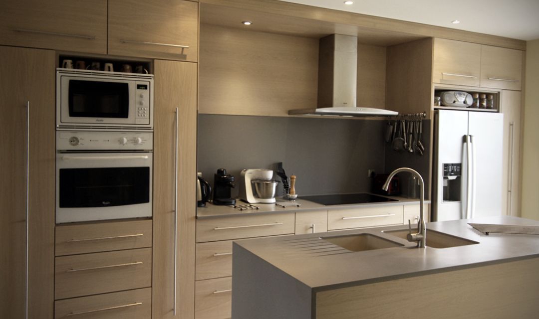 Idee deco cuisine chene clair
