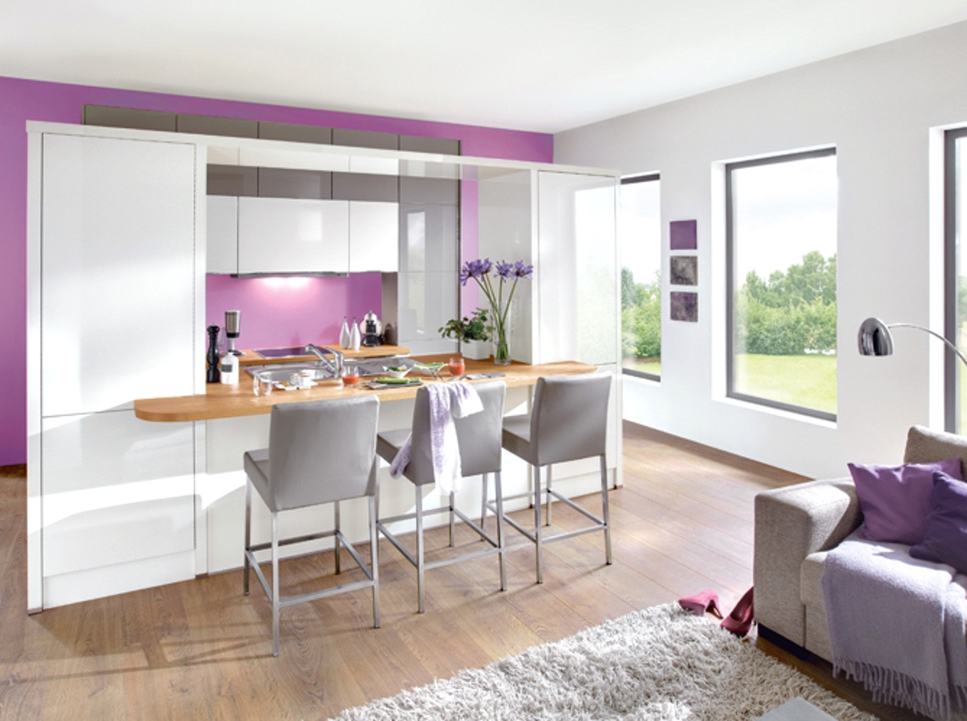 Idée déco cuisine salon