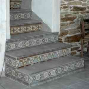 Carrelage adhesif escalier