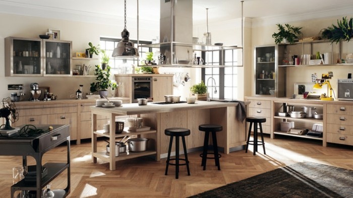 Idée déco cuisine industrielle