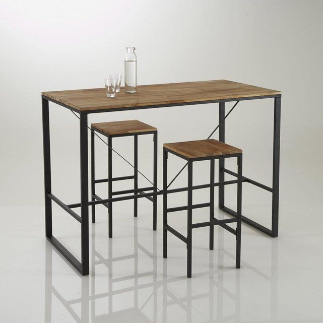 Table haute cuisine amovible