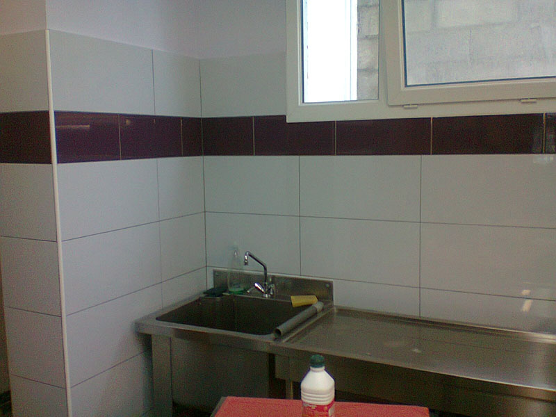 Carrelage mural cuisine nord