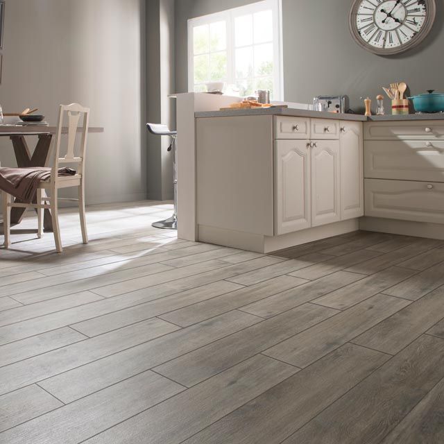 Carrelage imitation parquet pour cuisine