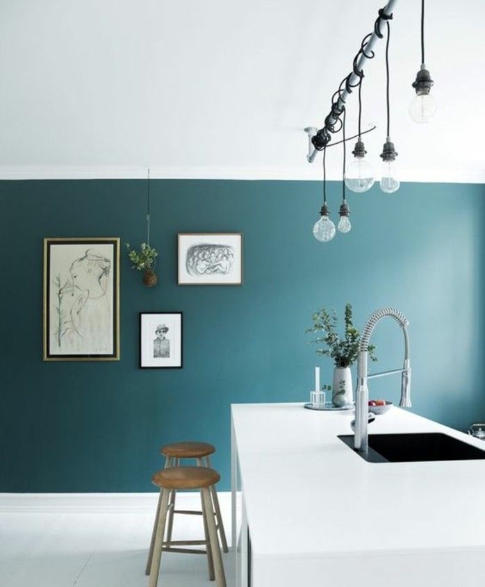 Photo modele peinture cuisine