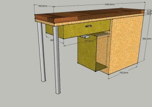 Plan pour armoire de cuisine