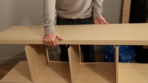 Comment fabriquer un meuble haut d'angle de cuisine