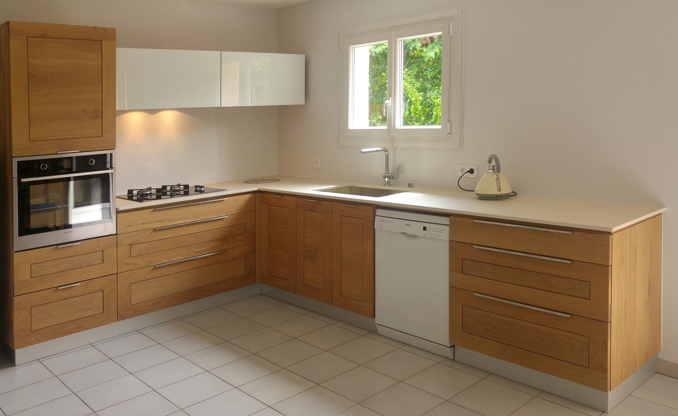 Meubles de cuisine en bois sur mesure