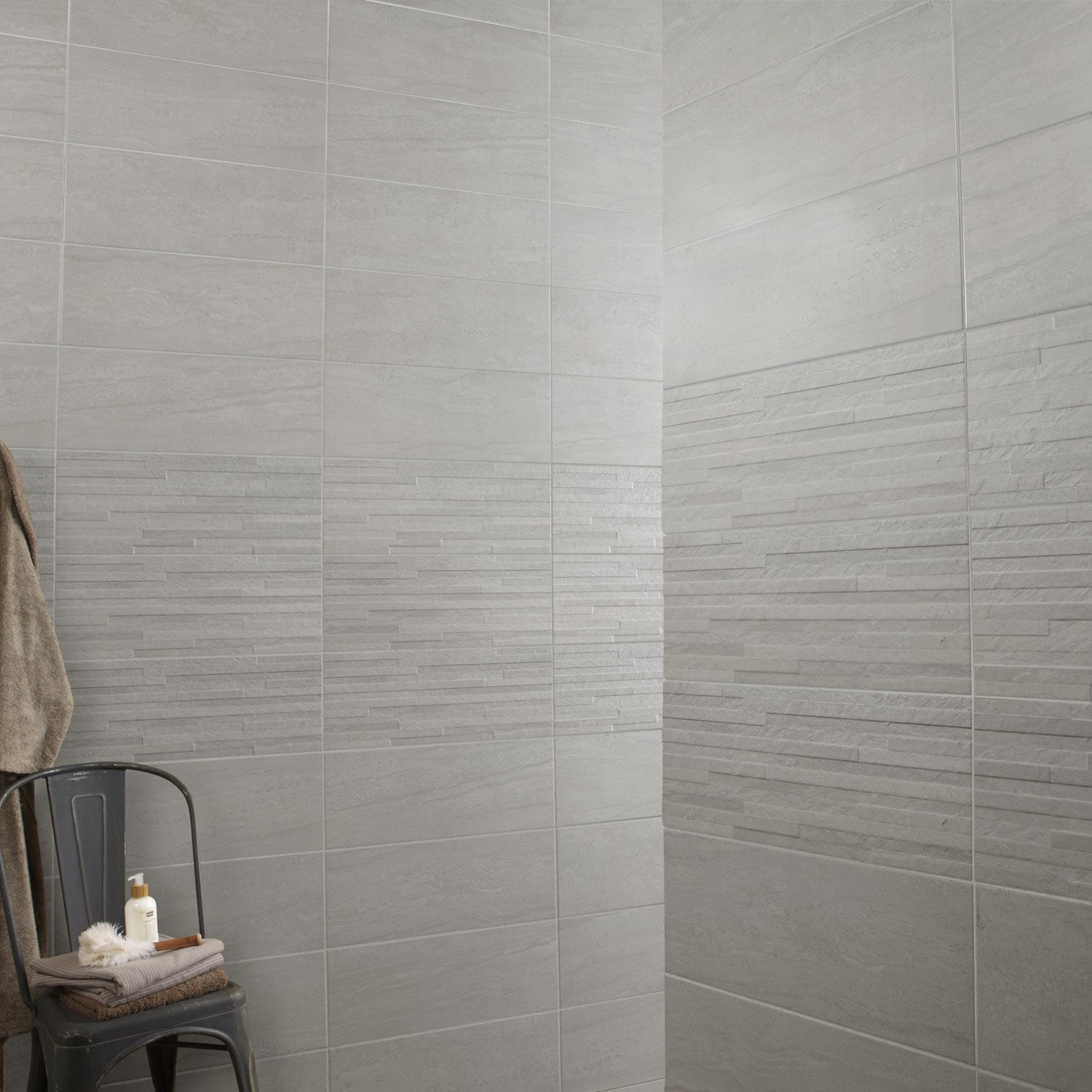 Carrelage blanc relief leroy merlin