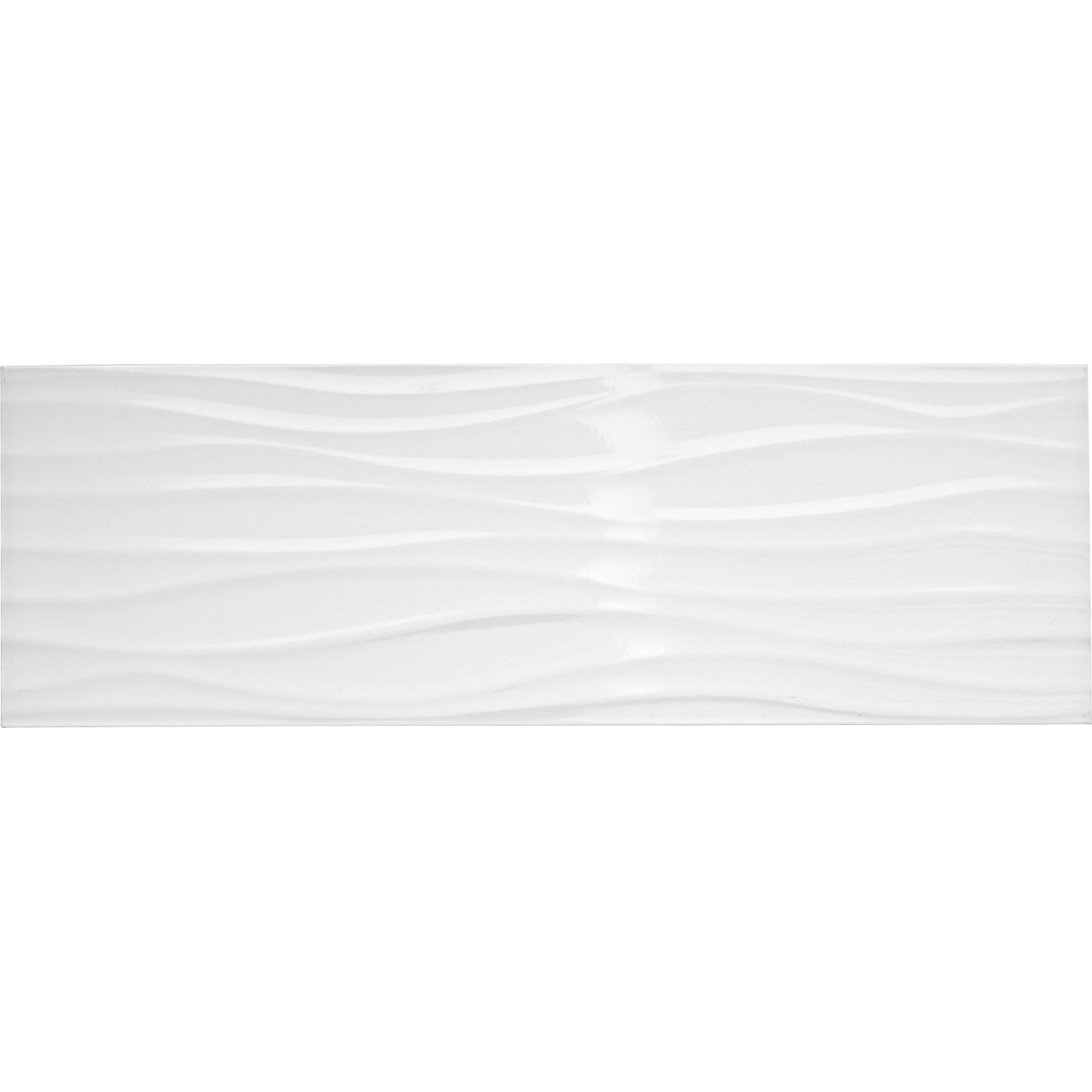 Carrelage blanc relief