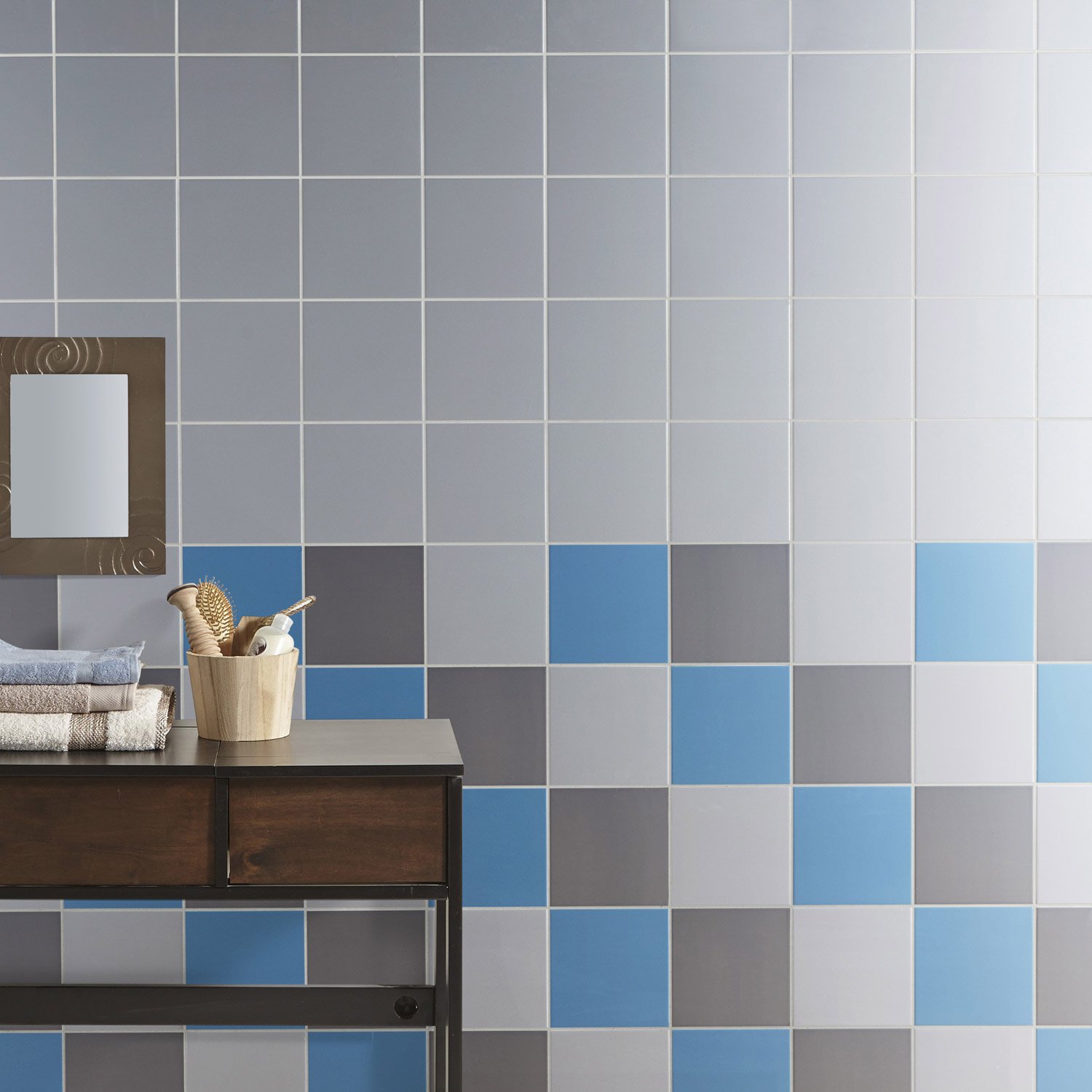 Carrelage bleu atoll n°3