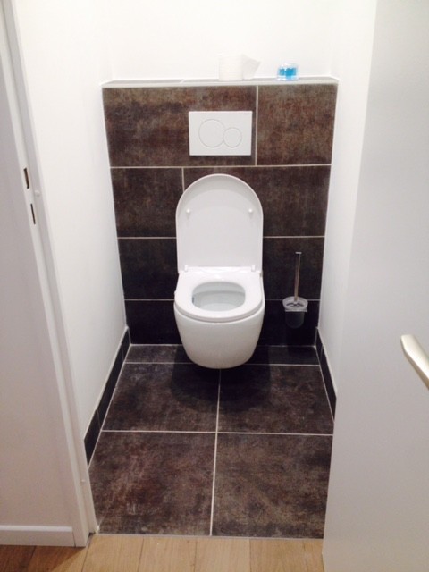 Carrelage wc suspendu