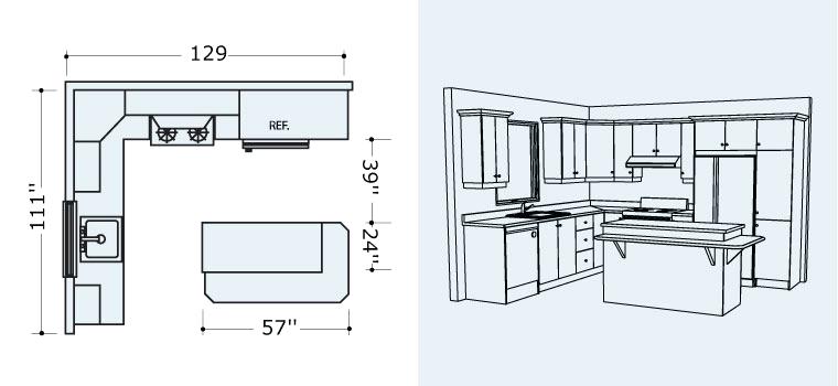 Faire plan cuisine 3d