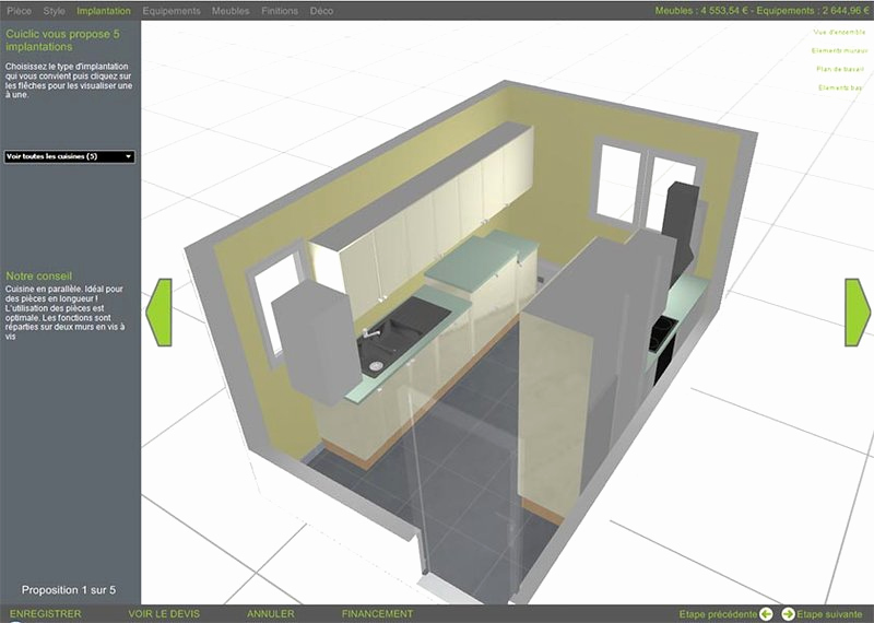 Logiciel pour faire un plan de cuisine