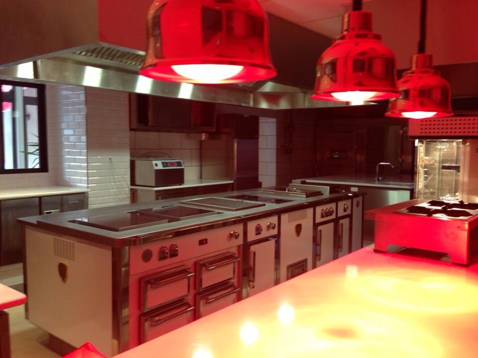 Plan type cuisine professionnelle