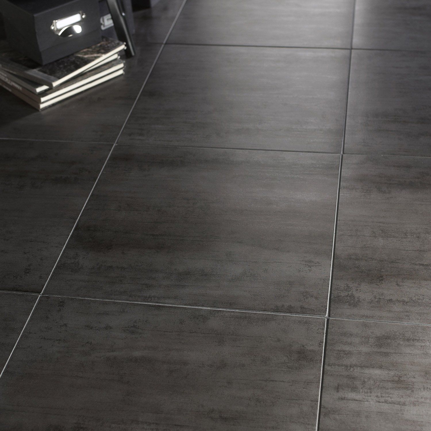 Carrelage gris beton