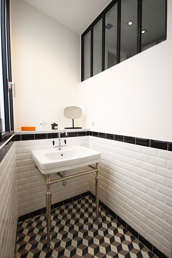 Carrelage esprit metro