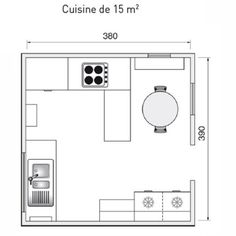 Plan de cuisine maison