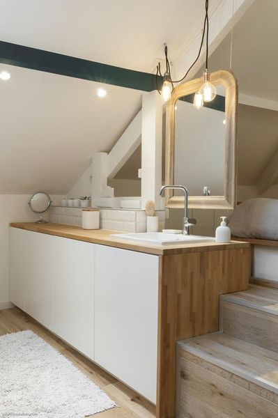 Plan de cuisine et salle de bain