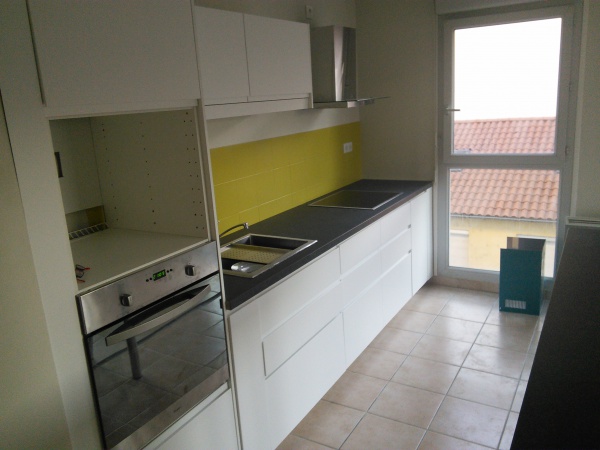 Finition meuble haut cuisine