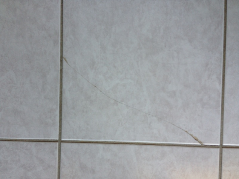Carrelage qui se fissure