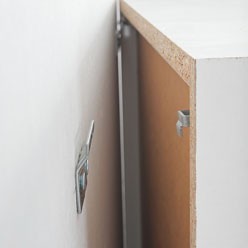Boitier de fixation meuble haut cuisine