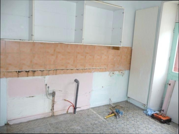 Pose meuble haut cuisine sur placo