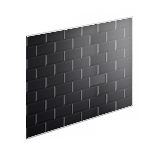 Carrelage metro en verre