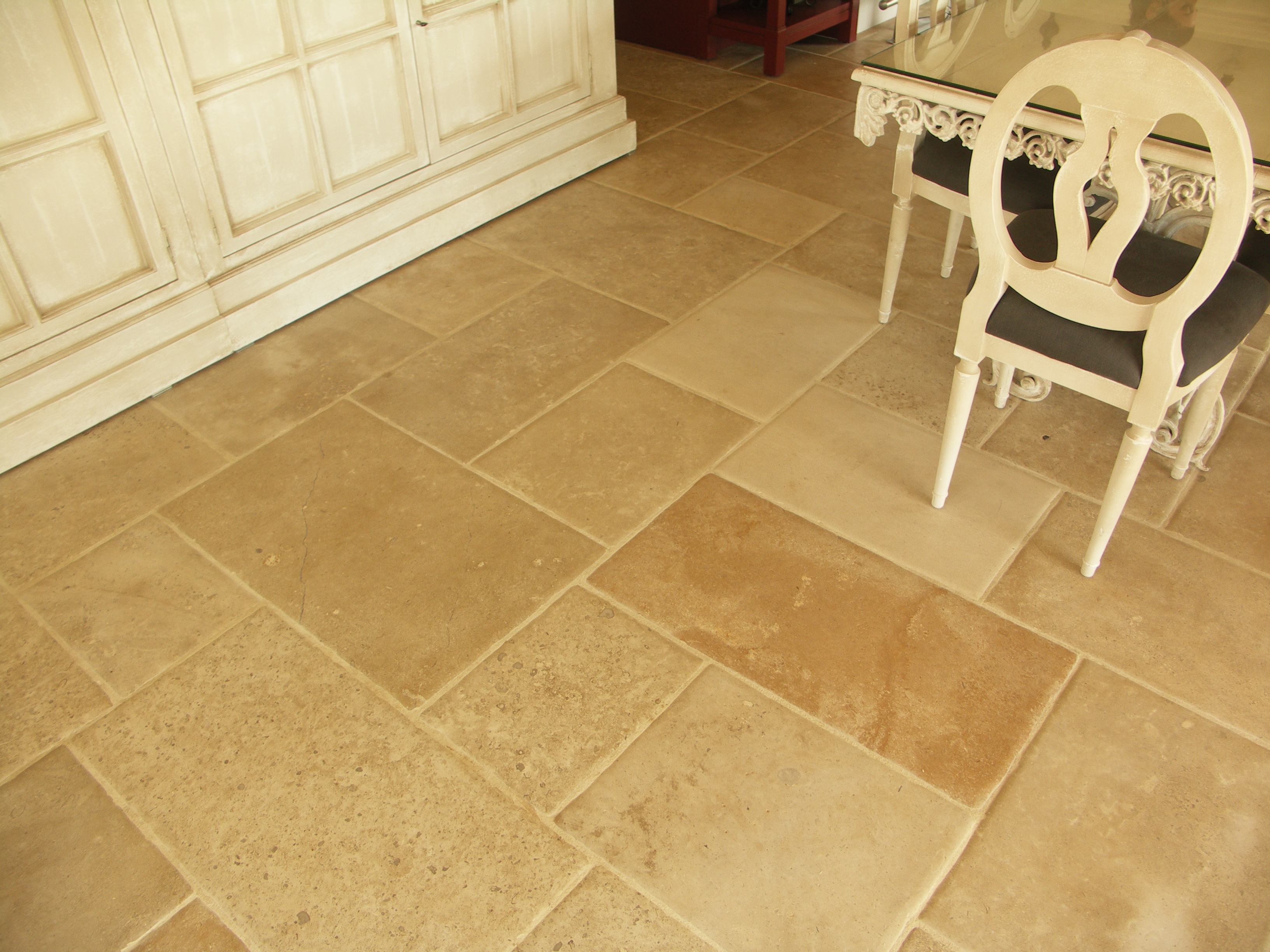Lustrer carrelage ancien